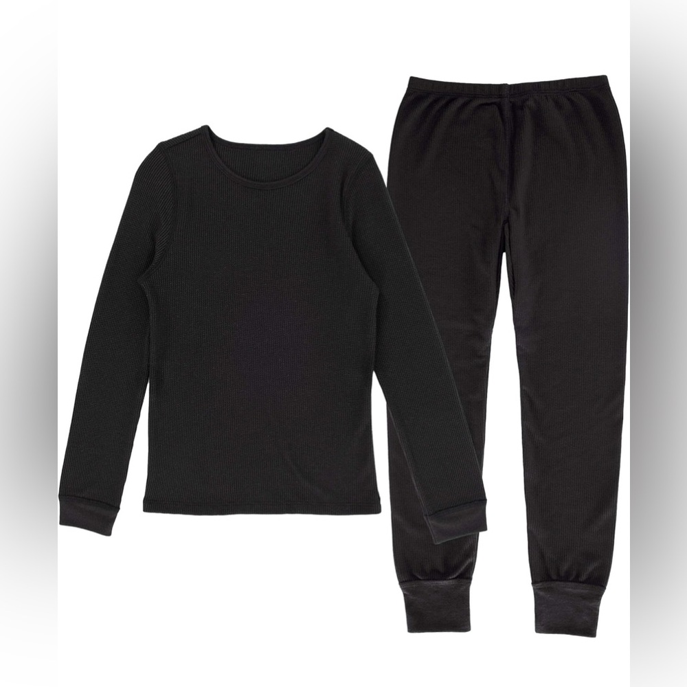 Fruit of the Loom girls Premium Thermal Waffle Underwear Set